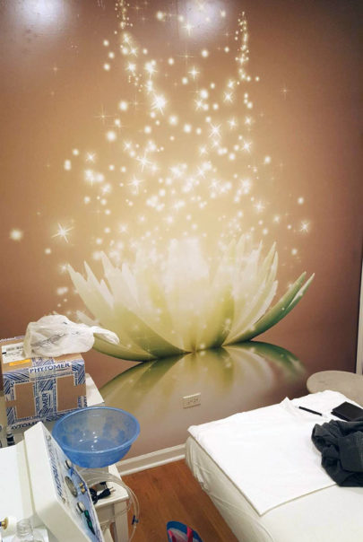 wall graphics in spa
