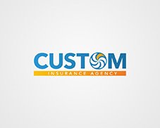 custom insurance logo design